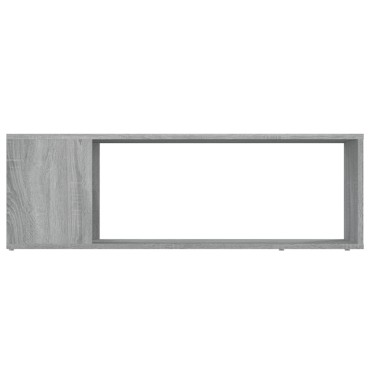 vidaXL Έπιπλο Τηλεόρασης Γκρι Sonoma 100x24x32cm Επεξεργασμένο Ξύλο
