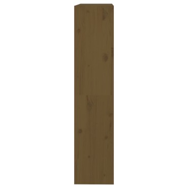 vidaXL Βιβλιοθήκη/Διαχωριστικό Χώρου Μελί 80x30x135,5cm Ξύλο Πεύκου 1 τεμ.