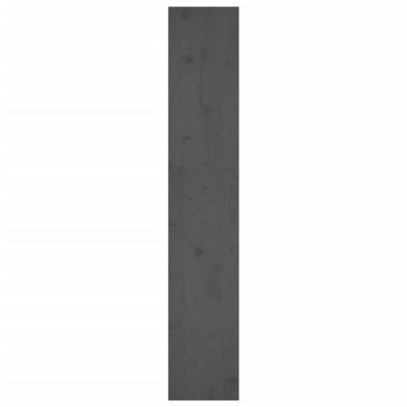vidaXL Βιβλιοθήκη/Διαχωριστικό Χώρου Γκρι 80x30x167,4cm Μασίφ Πεύκο 1 τεμ.
