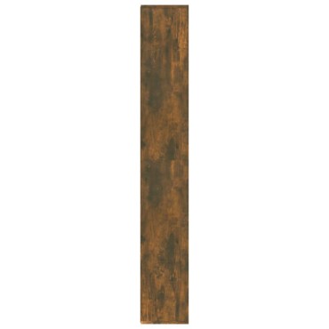 vidaXL Βιβλιοθήκη Καπνιστή Δρυς 155x24x160cm 1 τεμ.