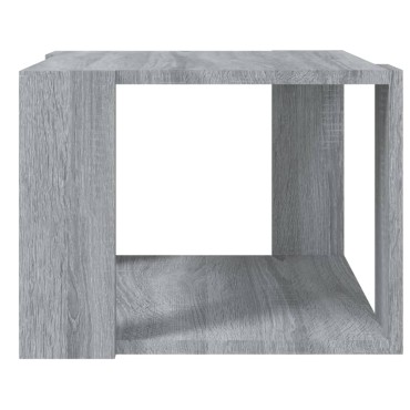 vidaXL Τραπεζάκι Σαλονιού Γκρι Sonoma 40x40x30cm Επεξεργασμένο Ξύλο 1 τεμ.
