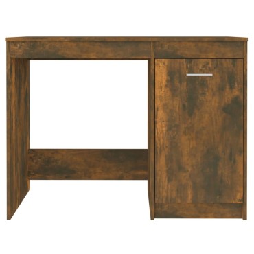 vidaXL Γραφείο Καπνιστή Δρυς 100x50x76cm από Επεξεργασμένο Ξύλο 1 τεμ.