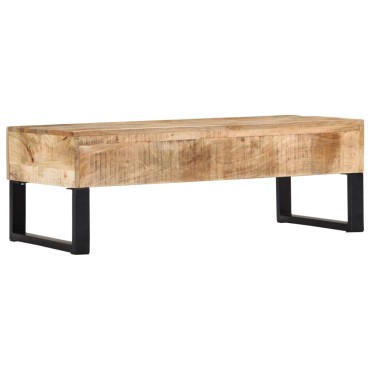 vidaXL Τραπεζάκι Σαλονιού 110x50x38cm από Μασίφ Ξύλο Μάνγκο 1 τεμ.