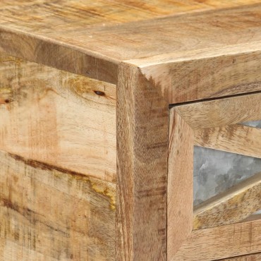 vidaXL Τραπέζι Κονσόλα 110x30x76cm από Μασίφ Ξύλο Μάνγκο 1 τεμ.