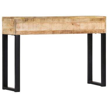 vidaXL Τραπέζι Κονσόλα 110x30x76cm από Μασίφ Ξύλο Μάνγκο 1 τεμ.