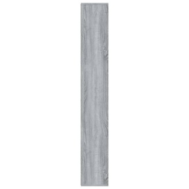 vidaXL Βιβλιοθήκη Γκρι Sonoma 155x24x160cm 1 τεμ.