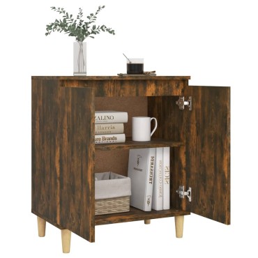 vidaXL Ντουλάπι Καπνιστή Δρυς 60x35x70cm Επεξεργασμένο Ξύλο 1 τεμ.
