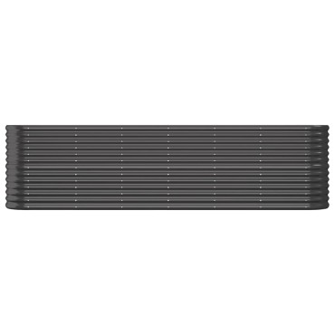 vidaXL Ζαρντινιέρα Ανθρακί 260x40x68 εκ Ατσάλι με Ηλεκτρ. Βαφή Πούδρας