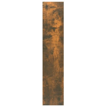 vidaXL Ραφιέρα Τοίχου Καπνιστή Δρυς 90x16x78cm Επεξεργασμένο Ξύλο 1 τεμ.