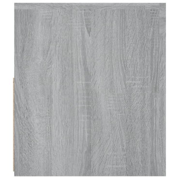 vidaXL Έπιπλο Τηλεόρασης με LED Γκρι Sonoma 120x35x40cm