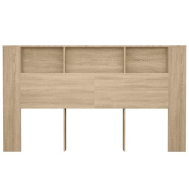vidaXL Κεφαλάρι Με Αποθηκευτικό Χώρο Sonoma Δρυς 180x18,5x104,5cm 1 τεμ.