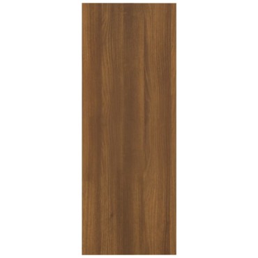 vidaXL Τραπέζι Κονσόλα Καφέ Δρυς 105x30x80cm από Επεξεργασμένο Ξύλο 1 τεμ.