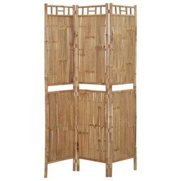 vidaXL Διαχωριστικό Δωματίου με 3 Πάνελ 120x180cm από Μπαμπού 1 τεμ.