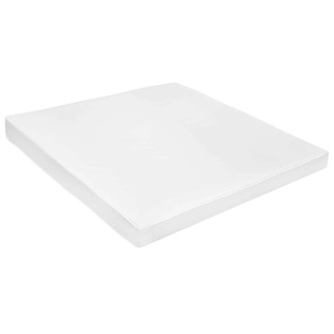 vidaXL Στρώμα με 7 Ζώνες 160x200cm/10cm Αφρός Πολυουρεθάνης H2 H3 1 τεμ. - Διπλό