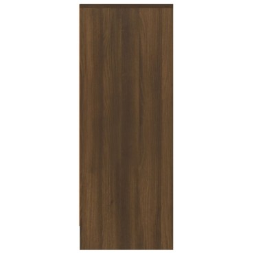 vidaXL Παπουτσοθήκη Καφέ Δρυς 60x35x92cm από Επεξεργασμένο Ξύλο