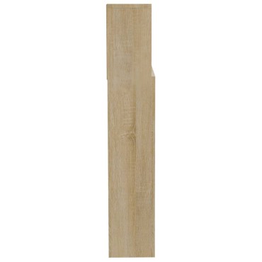 vidaXL Κεφαλάρι Με Αποθηκευτικό Χώρο Sonoma Δρυς 200x19x103,5cm 1 τεμ.