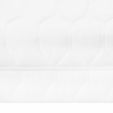 vidaXL Στρώμα με 7 Ζώνες Ανεξάρτητα Ελατήρια 140x200cm / 20cm H2 1 τεμ. - Διπλό