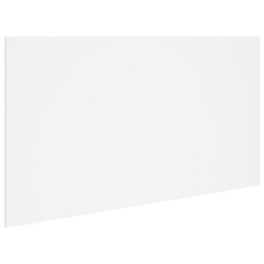 vidaXL Κεφαλάρι Κρεβατιού Λευκό 160x1,5x80cm από Επεξεργασμένο Ξύλο 1 τεμ.