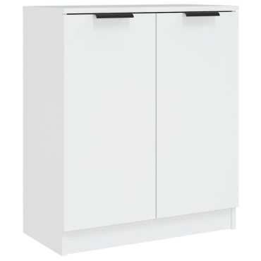 vidaXL Ντουλάπι Λευκό 60x30x70cm από Επεξεργασμένο Ξύλο 1 τεμ.