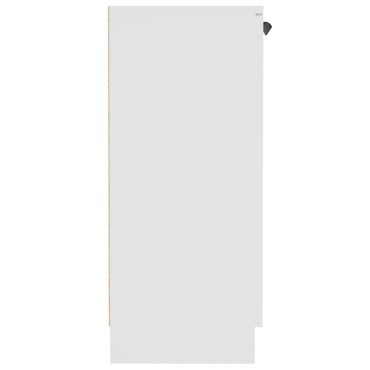 vidaXL Ντουλάπι Λευκό 60x30x70cm από Επεξεργασμένο Ξύλο 1 τεμ.