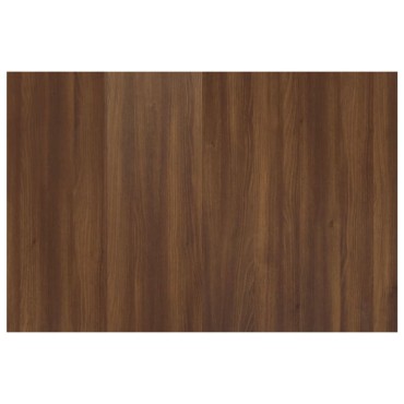 vidaXL Κεφαλάρι Κρεβατιού Καφέ Δρυς 120x1,5x80cm Επεξεργασμένο Ξύλο 1 τεμ.