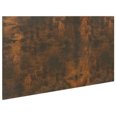 vidaXL Κεφαλάρι Κρεβατιού Καπνιστή Δρυς 160x1,5x80cm Επεξεργασ. Ξύλο 1 τεμ.