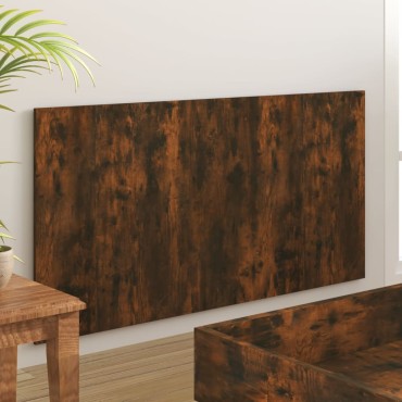 vidaXL Κεφαλάρι Κρεβατιού Καπνιστή Δρυς 160x1,5x80cm Επεξεργασ. Ξύλο 1 τεμ.