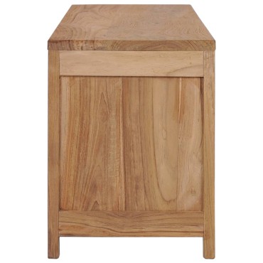 vidaXL Έπιπλο Τηλεόρασης 115x30x40cm από Μασίφ Ξύλο Teak