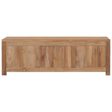 vidaXL Έπιπλο Τηλεόρασης 115x30x40cm από Μασίφ Ξύλο Teak