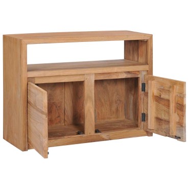 vidaXL Ντουλάπι με Συρτάρια 80x30x60cm από Μασίφ Ξύλο Teak 1 τεμ.