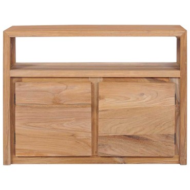 vidaXL Ντουλάπι με Συρτάρια 80x30x60cm από Μασίφ Ξύλο Teak 1 τεμ.