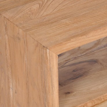 vidaXL Έπιπλο Τηλεόρασης 90x30x40cm από Μασίφ Ξύλο Teak