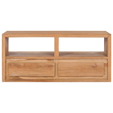vidaXL Έπιπλο Τηλεόρασης 90x30x40cm από Μασίφ Ξύλο Teak