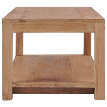 vidaXL Τραπεζάκι Σαλονιού 100x50x40cm από Μασίφ Ξύλο Teak 1 τεμ.