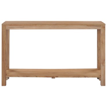 vidaXL Τραπέζι Κονσόλα 120x35x75cm από Μασίφ Ξύλο Teak 1 τεμ.