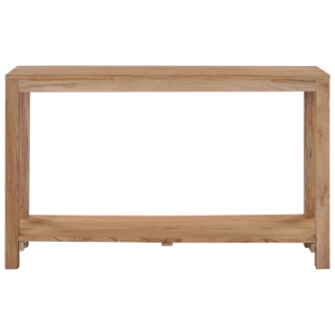 vidaXL Τραπέζι Κονσόλα 120x35x75cm από Μασίφ Ξύλο Teak 1 τεμ.