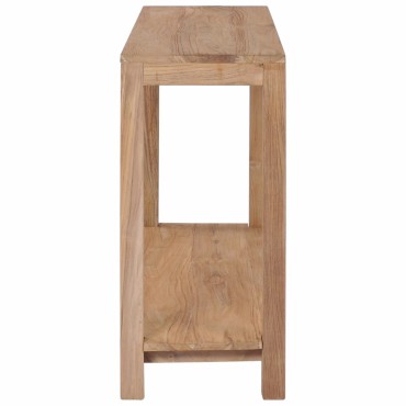 vidaXL Τραπέζι Κονσόλα 120x35x75cm από Μασίφ Ξύλο Teak 1 τεμ.