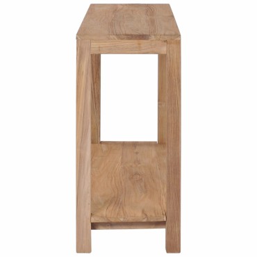 vidaXL Τραπέζι Κονσόλα 120x35x75cm από Μασίφ Ξύλο Teak 1 τεμ.