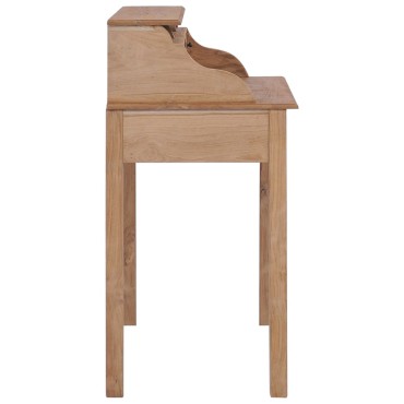 vidaXL Γραφείο 90x50x100cm από Μασίφ Ξύλο Teak 1 τεμ.