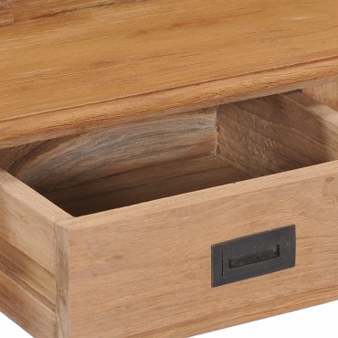 vidaXL Γραφείο 90x50x100cm από Μασίφ Ξύλο Teak 1 τεμ.