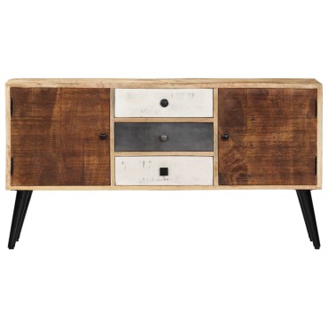 vidaXL Μπουφές 118x30x62cm από Μασίφ Ξύλο Μάνγκο 1 τεμ.