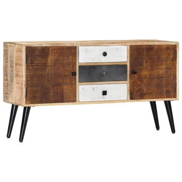 vidaXL Μπουφές 118x30x62cm από Μασίφ Ξύλο Μάνγκο 1 τεμ.