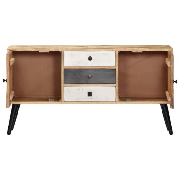vidaXL Μπουφές 118x30x62cm από Μασίφ Ξύλο Μάνγκο 1 τεμ.