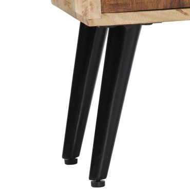 vidaXL Μπουφές 118x30x62cm από Μασίφ Ξύλο Μάνγκο 1 τεμ.