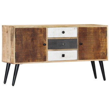 vidaXL Μπουφές 118x30x62cm από Μασίφ Ξύλο Μάνγκο 1 τεμ.