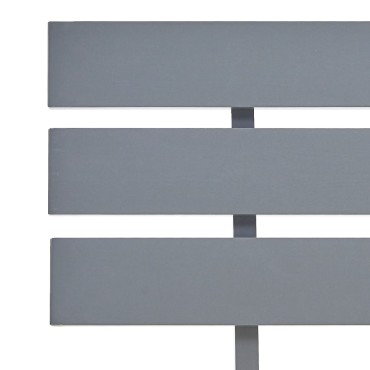 vidaXL Πλαίσιο Κρεβατιού Γκρι 160 x 200 εκ. από Μασίφ Ξύλο Πεύκου