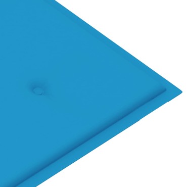 vidaXL Μαξιλάρι Πάγκου Κήπου Μπλε 100x50x3cm Ύφασμα Oxford