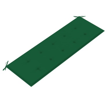 vidaXL Μαξιλάρι Πάγκου Κήπου Πράσινο 150x50x3cm Ύφασμα Oxford