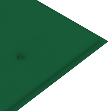 vidaXL Μαξιλάρι Πάγκου Κήπου Πράσινο 150x50x3cm Ύφασμα Oxford