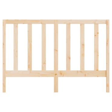 vidaXL Κεφαλάρι Κρεβατιού 146x4x100cm από Μασίφ Ξύλο Πεύκου 1 τεμ.